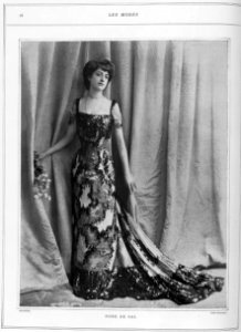 Robe de bal par Redfern 1902