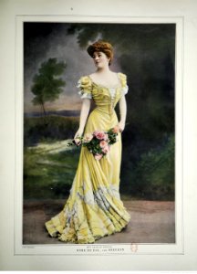 Robe de bal par Redfern 1905 photo