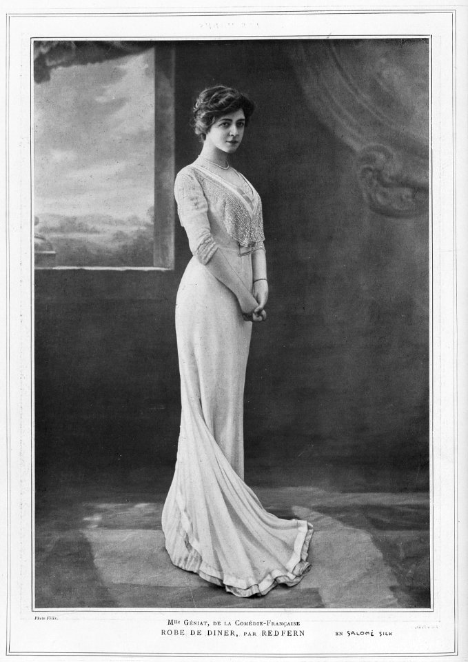 Robe de dîner par Redfern 1910 4