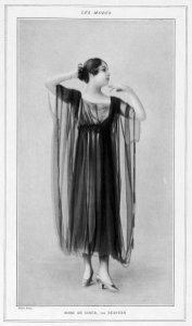 Robe de dîner par Redfern 1918