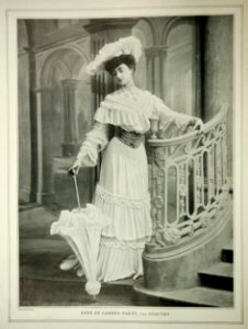 Robe de garden-party par Redfern 1904