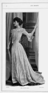 Robe de petits dîners par Redfern 1902 2