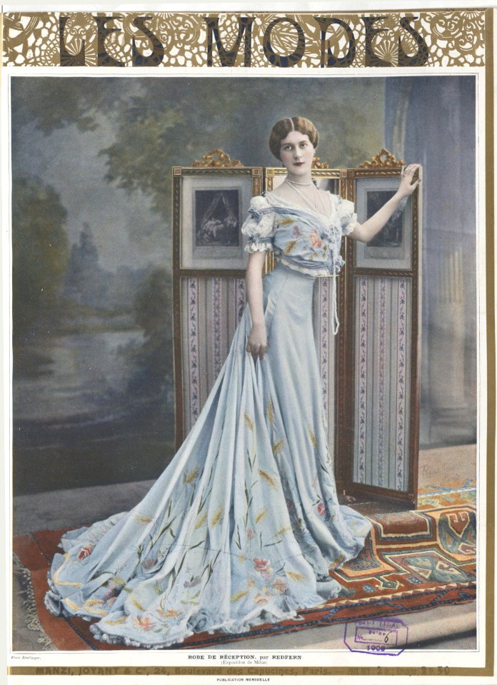 Robe de réception par Redfern 1906 2