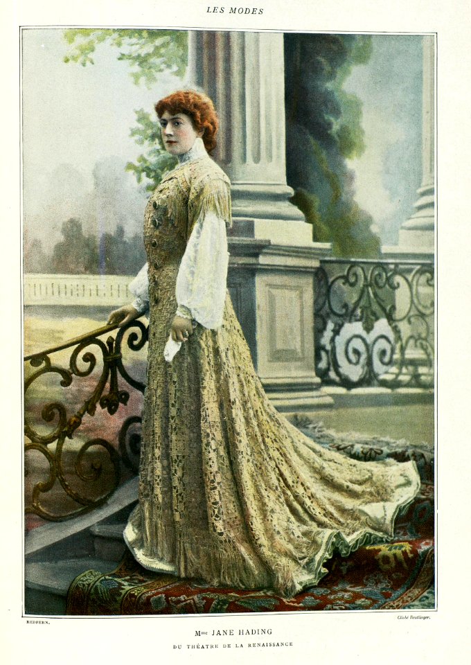 Robe de réceptions par Redfern 1902