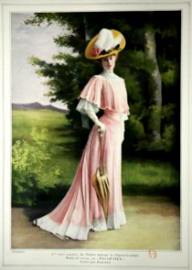 Robe de ville par Redfern 1905