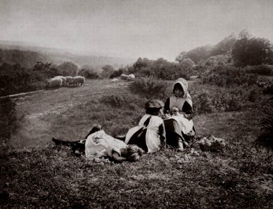Robinson, Henry Peach - Erdschlüsselblumenzeit (Zeno Fotografie)