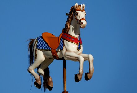 Wooden horse carousel parking verdun Free photos photo