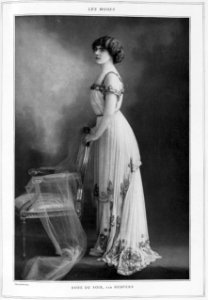Robe du soir par Redfern 1910 2