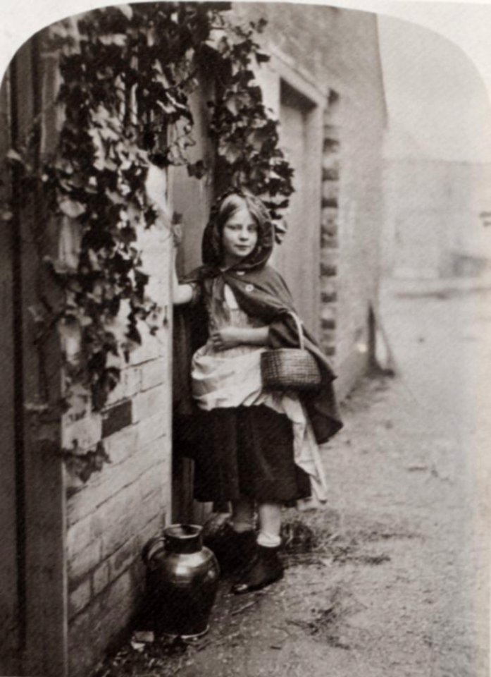 Robinson, Henry Peach - Sie erreicht die Haustür ihrer Großmutter (Zeno Fotografie)