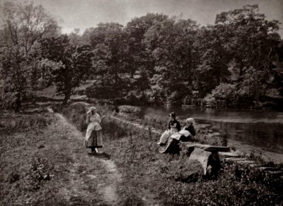 Robinson, Henry Peach - Straßenrandklatsch (Zeno Fotografie)