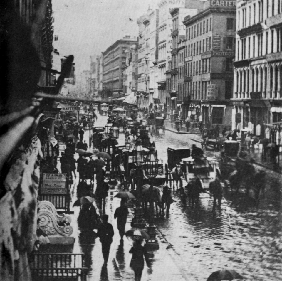 Robert Carter and Brothers - Broadway bei der Spring Street (Zeno Fotografie)