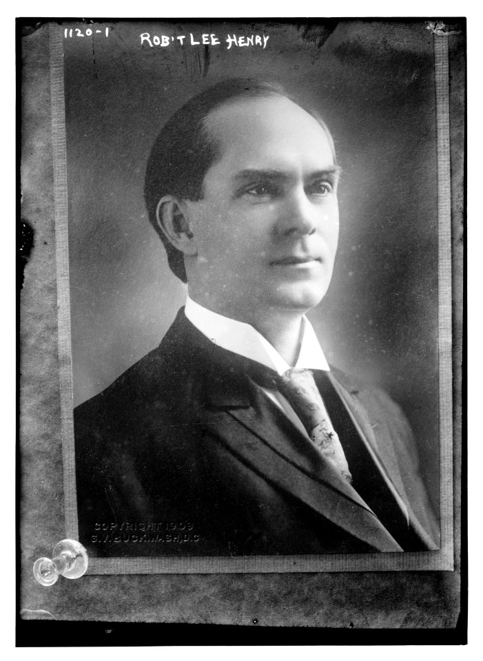 Robt. Lee Henry, G.V. Buck, Washington, DC - G.V. Buck LCCN2014685569