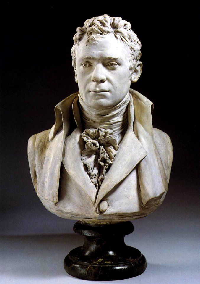 Robert Fulton por HOUDON, Jean-Antoine 1803