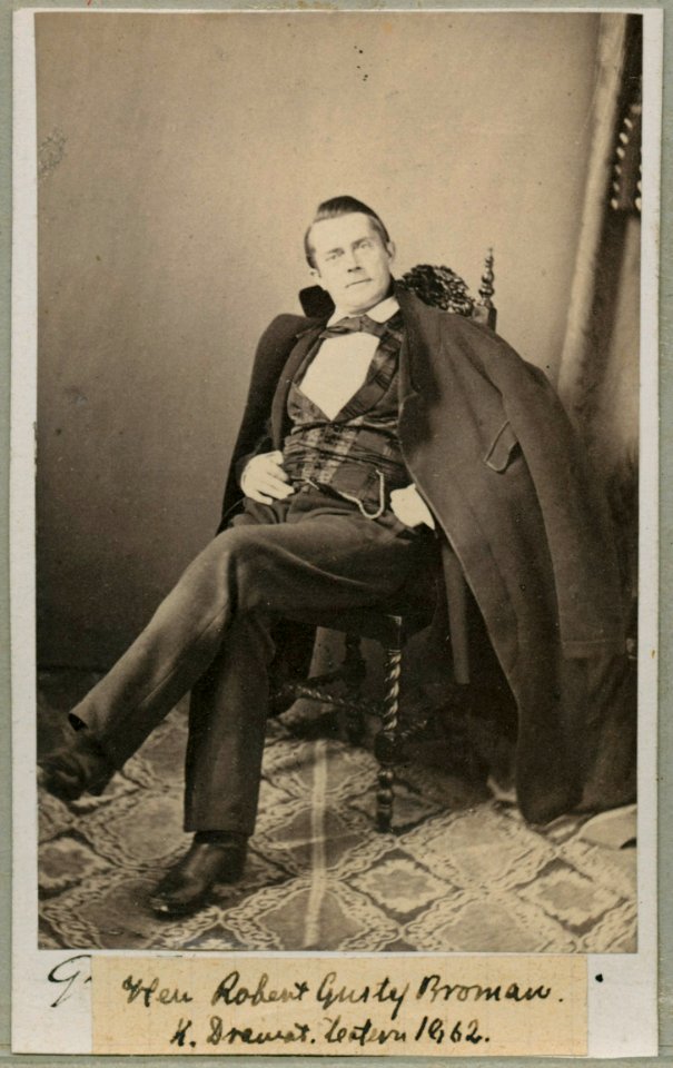 Robert Gustaf Broman, porträtt - SMV - H2 031