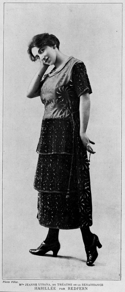 Robe d'après-midi par Redfern 1919
