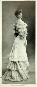 Robe de diner par Redfern 1904