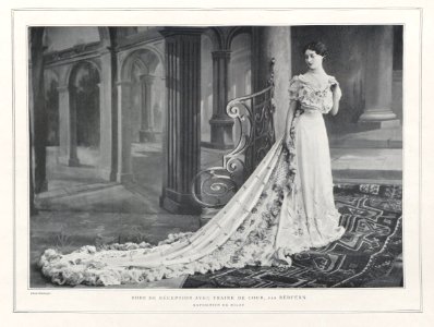 Robe de réception par Redfern 1906