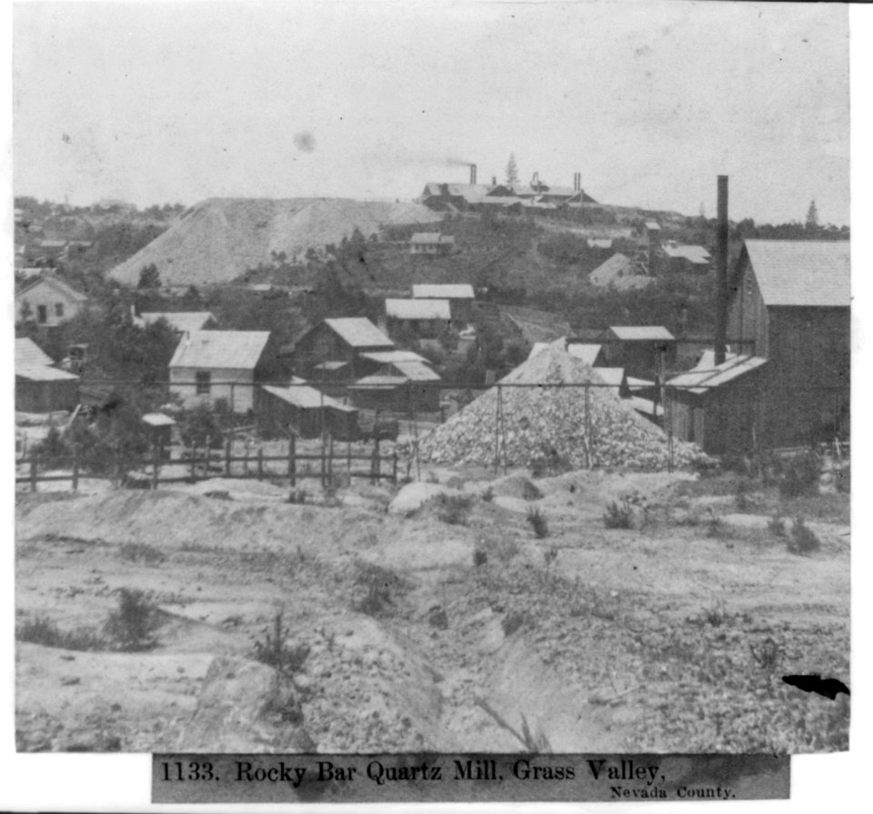 Rocky Bar Quartz Mill, Grass Valley, Nevada County LCCN2002719285