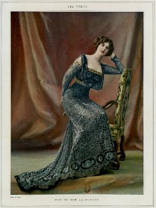 Robe du soir par Redfern 1908