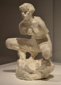 Rodin - Baigneuse accroupie
