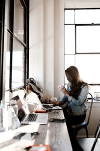 Office work coffee photo