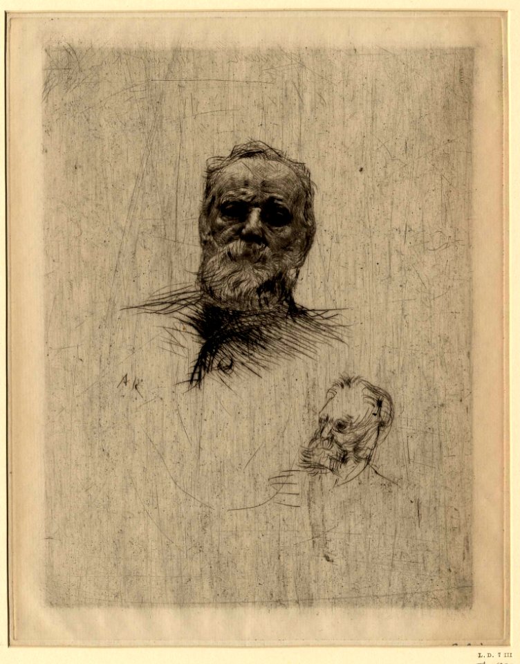 Rodin - Victor Hugo, de face, 1886,0820.2
