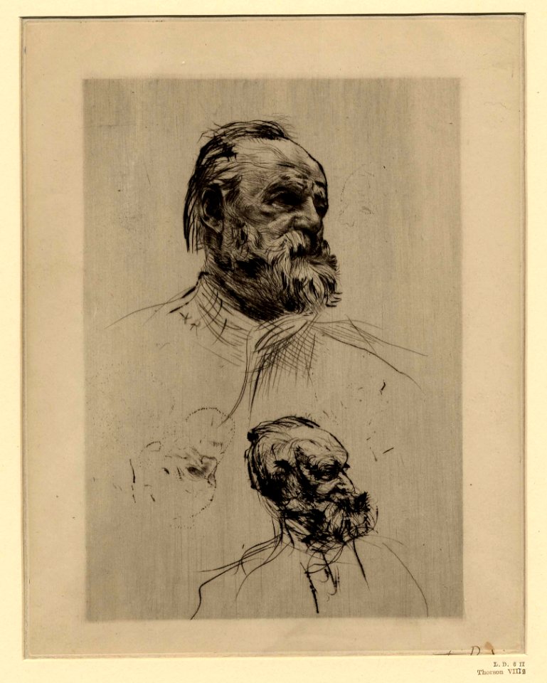 Rodin - Victor Hugo, de trois quarts, 1910,0716.32