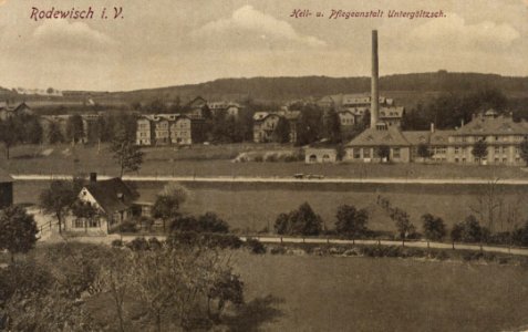 Rodewisch, Sachsen - Heil- und Pflegeanstalt Untergöltzsch (Zeno Ansichtskarten)