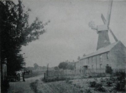 Rodmersham Green Windmill 1906 crop