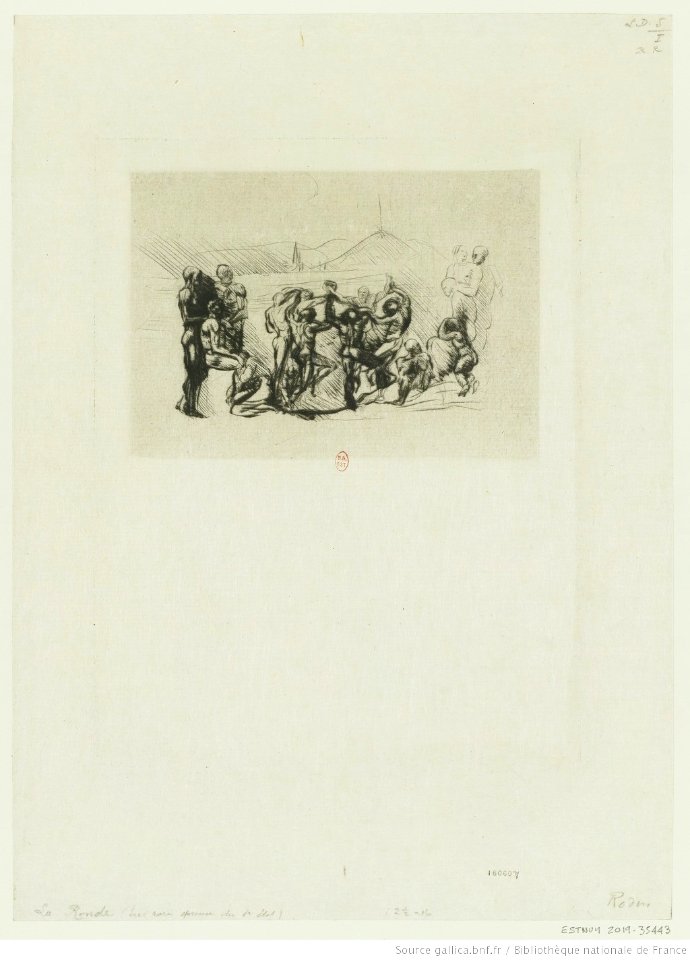 Rodin - La ronde, 1er état, btv1b100256438