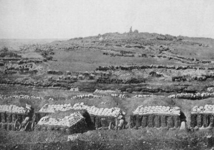 Robertson, James - Die französischen Schützengräben mit Malakoff im Hintergrund (Zeno Fotografie)