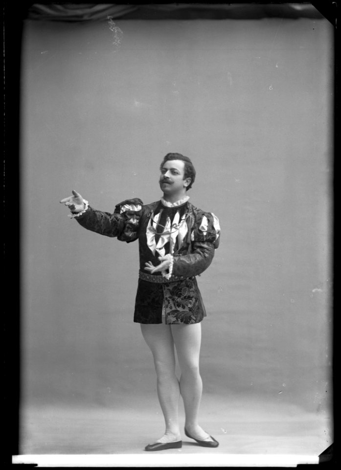 Robert Köller in Judinnan at Kungliga Operan 1906 - SMV - NK039