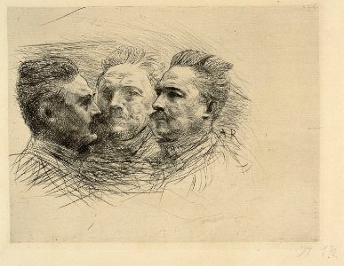 Rodin - Portrait of Henri Becque, 1933.535