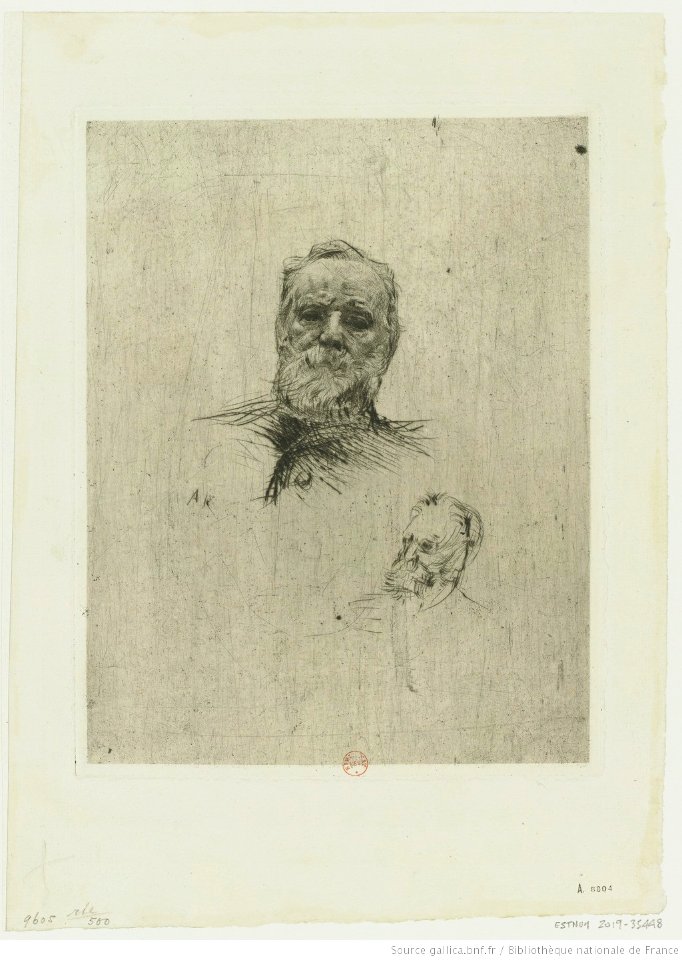 Rodin - Victor Hugo, de face, 4e état, btv1b10025635r