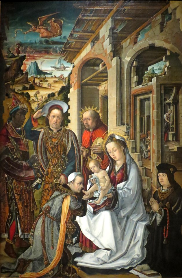 The Adoration of the Magi by Rodrigo de Osona, California Palace of the Legion of Honor