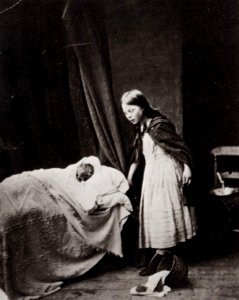 Robinson, Henry Peach - Sie findet den Wolf an Stelle der alten Frau (Zeno Fotografie)