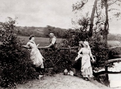 Robinson, Henry Peach - »Er hat nie seine Liebe zugegeben« (Zeno Fotografie)