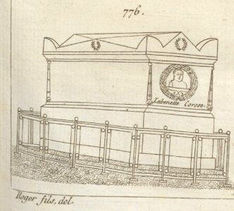 Roger - Le champ du repos, ou le cimetière Mont-Louis, dit du Père Delachaise, 1, planche 16, Labenette