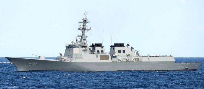 ROKS Sejong the Great (DDG 991) broadside view