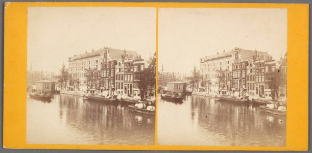 Rokin - Oude Turfmarkt 127-139 (vlnr) - De Nederlandsche Bank Gezien vanaf de Doelensluis in noordelijke richting met op nr27 010007000123