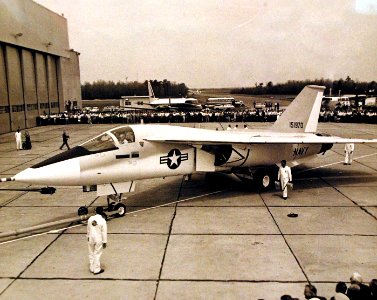 Roll out of the F-111B