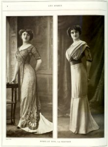 Robes du soir par Redfern 1910