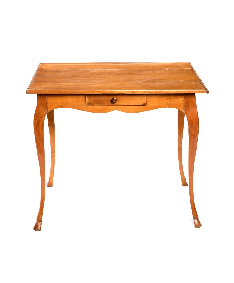 Rokoko bord av plommonträ, 1700-talets sista hälft - Hallwylska museet - 108490