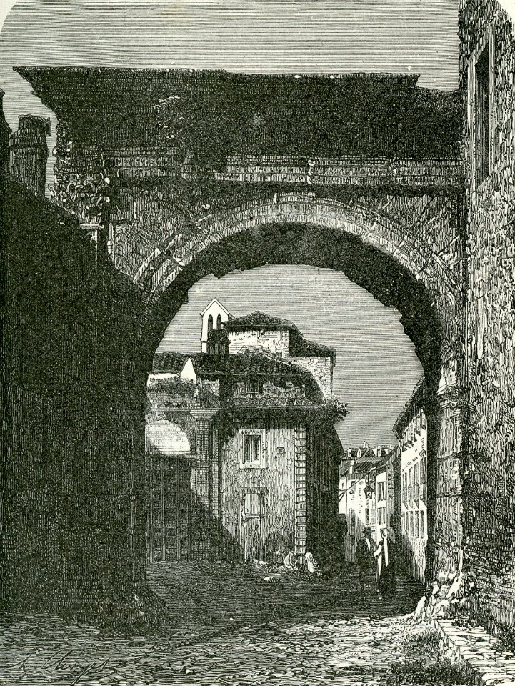 Roma arco di Gallieno