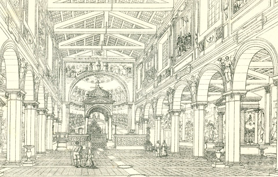 Roma chiesa dei Santi Nereo ed Achilleo