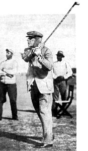 Rockefeller golfing (Jlustracja Polska 1932.11.06 R.5 Nr45)