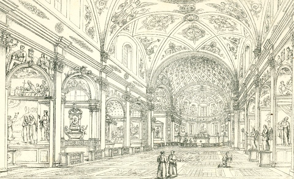 Roma chiesa di San Pietro in Montorio