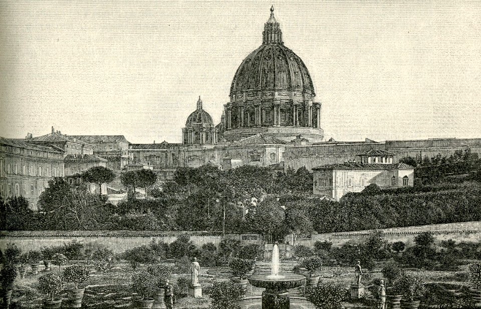 Roma Giardino del Vaticano