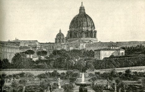 Roma Giardino del Vaticano photo