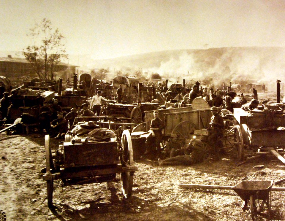 Rolling kitchens, Bouillonville, France, WWI (28570042881)